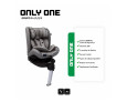 Cadeira Auto Only One Graphite Grey - ABC Design