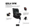 Cadeira Auto Only One Gravel - ABC Design