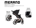 Carrinho de Bebê ABC Design Travel System Merano Rose Gold