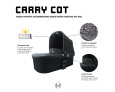 Moisés Carry Cot Midnight Eco 0 a 6 Meses - ABC Design