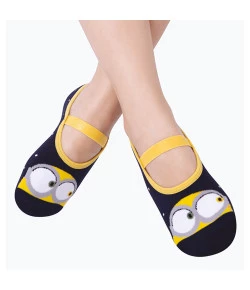MEIA ANTIDERRAPANTE MINIONS