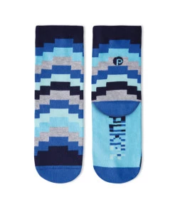 Meia Básica Puket Kids Menino Azul 