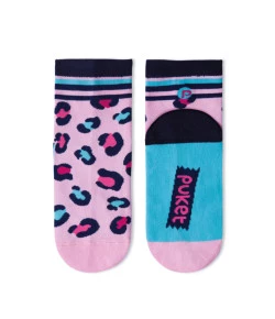 Meia Soquete Puket Adulto Rosa
