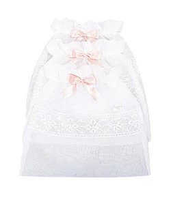 Saquinho Maternidade Batistela Baby Rosa - 02564