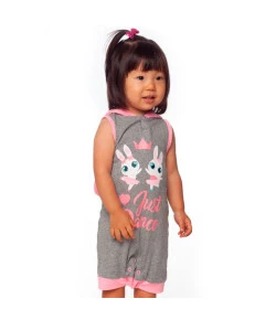 Macacão Fantasia Baby Puket Coelha Bailarina Rosa - 030200482