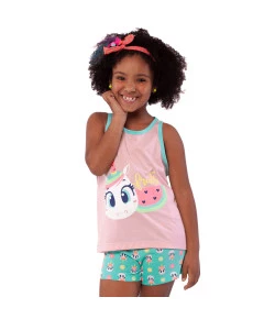 Pijama Regata Puket Unicórnio