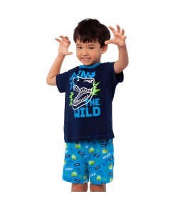 Pijama Manga Curta Dino Puket