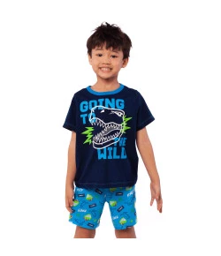 Pijama Manga Curta Dino Puket