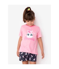 Short Doll MC Kids Eco Puket Unicórnio Rosa Flour 