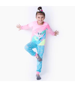 PIJAMA MANGA LONGA UNICÓRNIO