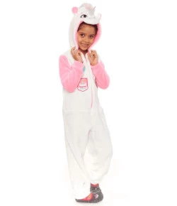 Macacão Fantasia Soft Kids Puket Unicórnio Branco ABR19 - 030401979