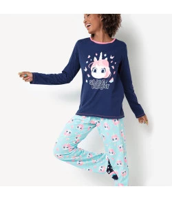 PIJAMA UNICÓRNIO MARINHO