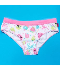 Calcinha Teen Puket Boneca Dina Branca - 040501227
