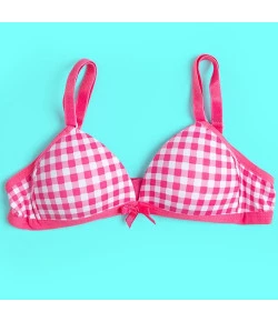 Soutien Puket Bojinho Quadricular Rosa SET18 - 040501232