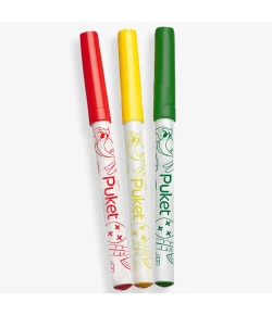 Kit Canetas Puket Marcadores Permanentes para Tecido