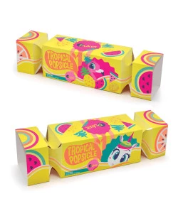 Caixa Shape Bala Unicornio Puket V20 Amarelo