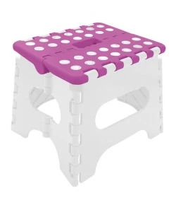 Banqueta Dobrável  Multiuso Buba Rosa - 10642