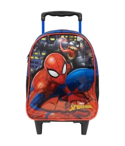 MOCHILA DE RODINHAS XERYUS HOMEM ARANHA