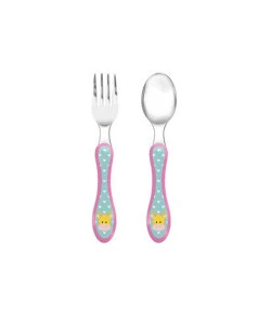 Kit Talher Buba Girafinha Rosa - 10679