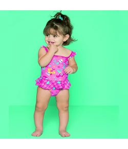 Maio Baby Puket Gata Sereia Rosa
