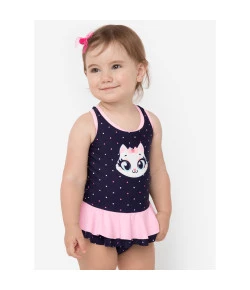 Maio Baby Gata Puket Azul e Rosa 