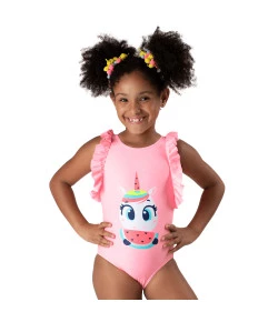 Maiô Kids Puket Unicórnio