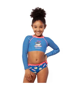 Conjunto Praia Cropped Kids Puket