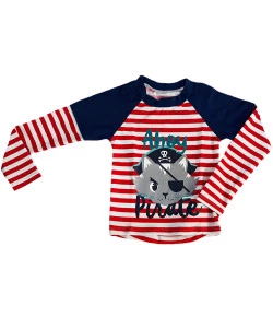 Camiseta Praia Kids Puket Gato Pirata