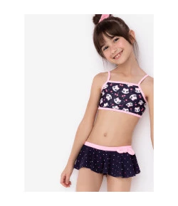 Biquíni Kids Gata Puket Azul Marinho
