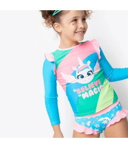 CAMISETA PRAIA UNICÓRNIO