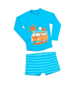 Conjunto Praia Camiseta e Sunga Puket Kombi
