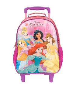 MOCHILA DE RODINHAS XERYUS PRINCESAS R2
