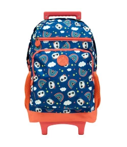 MOCHILA DE RODINHAS PANDA