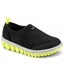 Tênis Infantil Bibi Roller 2.0 Preto e Amarelo Flour