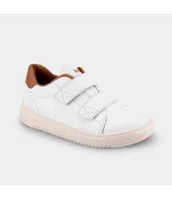 Tênis Infantil Casual Bibi - New Way Branco com Tiras