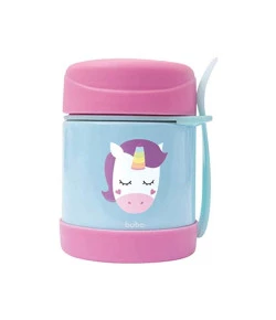 Pote Térmico com Talher Animal Fun Unicórnio - BUBA