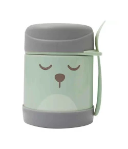 Pote Térmico com Talher Gumy Verde - BUBA