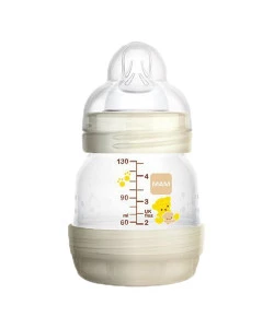 Mamadeira Mam First Bottle 130ml Bege - 4651