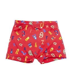 Sunga Boxer Toddler Tip Top V21 Vermelho