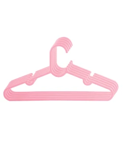 Kit com 5 Cabides Buba Rosa