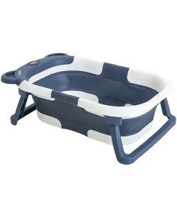 Banheira de Bebê Dobrável Kiddo Koala Azul Marinho