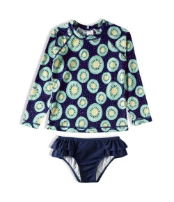 Conjunto Praia Kids Frutas Tip Top Marinho