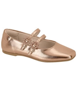 Sandália Sapatilha Premium Molekinha Ouro Rosado