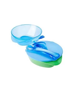 Kit 2 Pratos Fundos Tommee Tippee On The Go - Azul - 530219