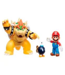 Boneco Bowsers Lava Battle - Candide Super Mario Bros