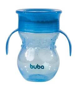 Copo de Treinamento com Alça 360° Azul - Buba