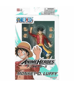 Boneco Articulado Luffy de 16cm Colecionável One Piece