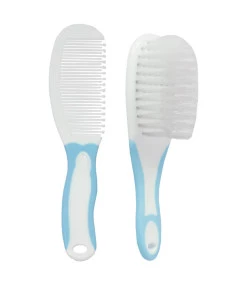 Escova e Pente de Cabelo Baby Buba Azul - 5236
