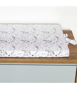 Trocador com Espuma Plastificado Batistela Baby Unicórnio - 61505