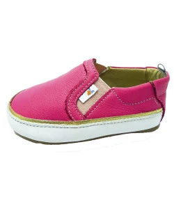 Mocassim de Couro Lala Lipe Valentina Pink 